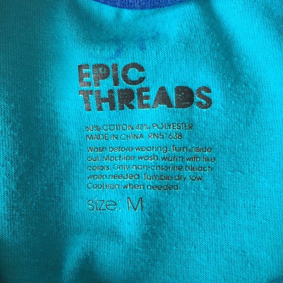 3 Epic Threads Boys’ V-Neck Tees - Picture 6 of 6